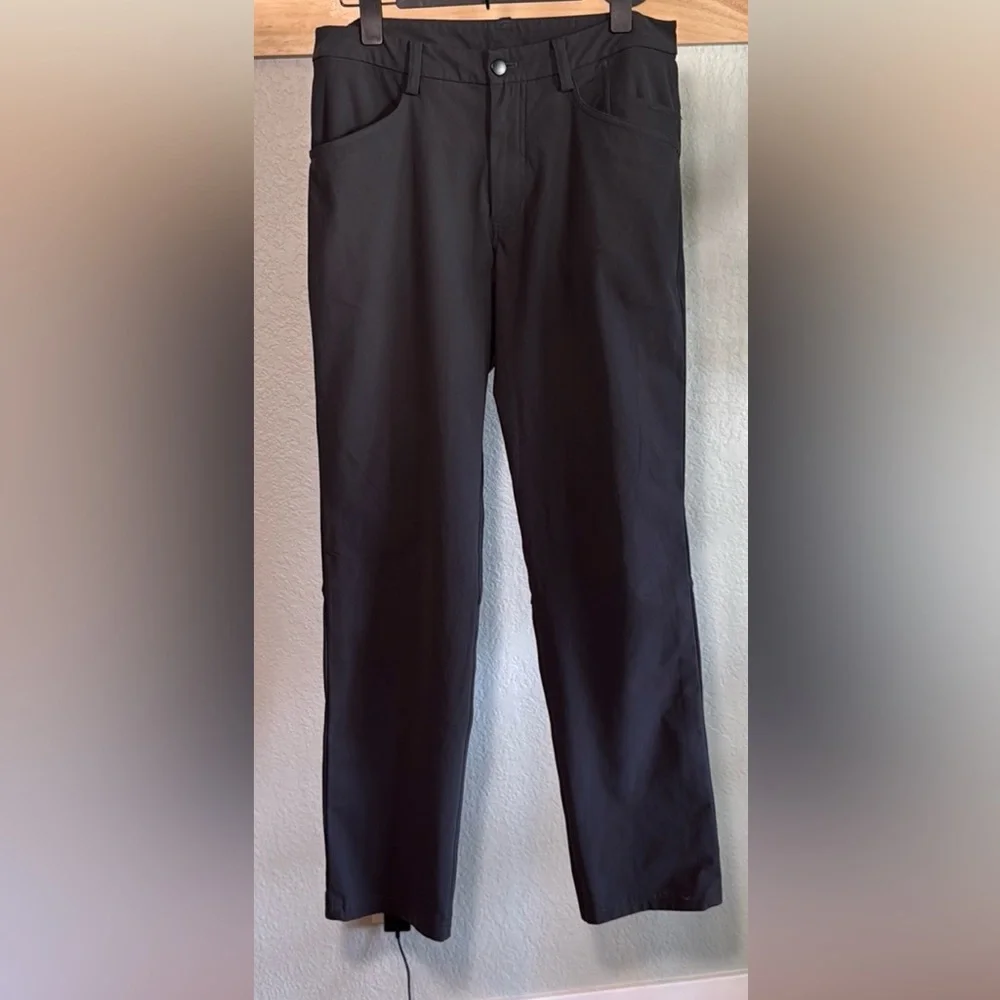 Lululemon ABC Pant‎ Classic Warpstreme Black 34”Waist